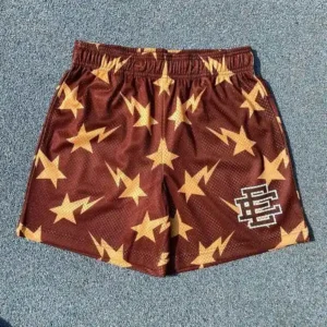 Bape x Eric Emanuel Green Shorts