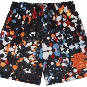 Eric Emanuel EE Basic Short – Black Splatter